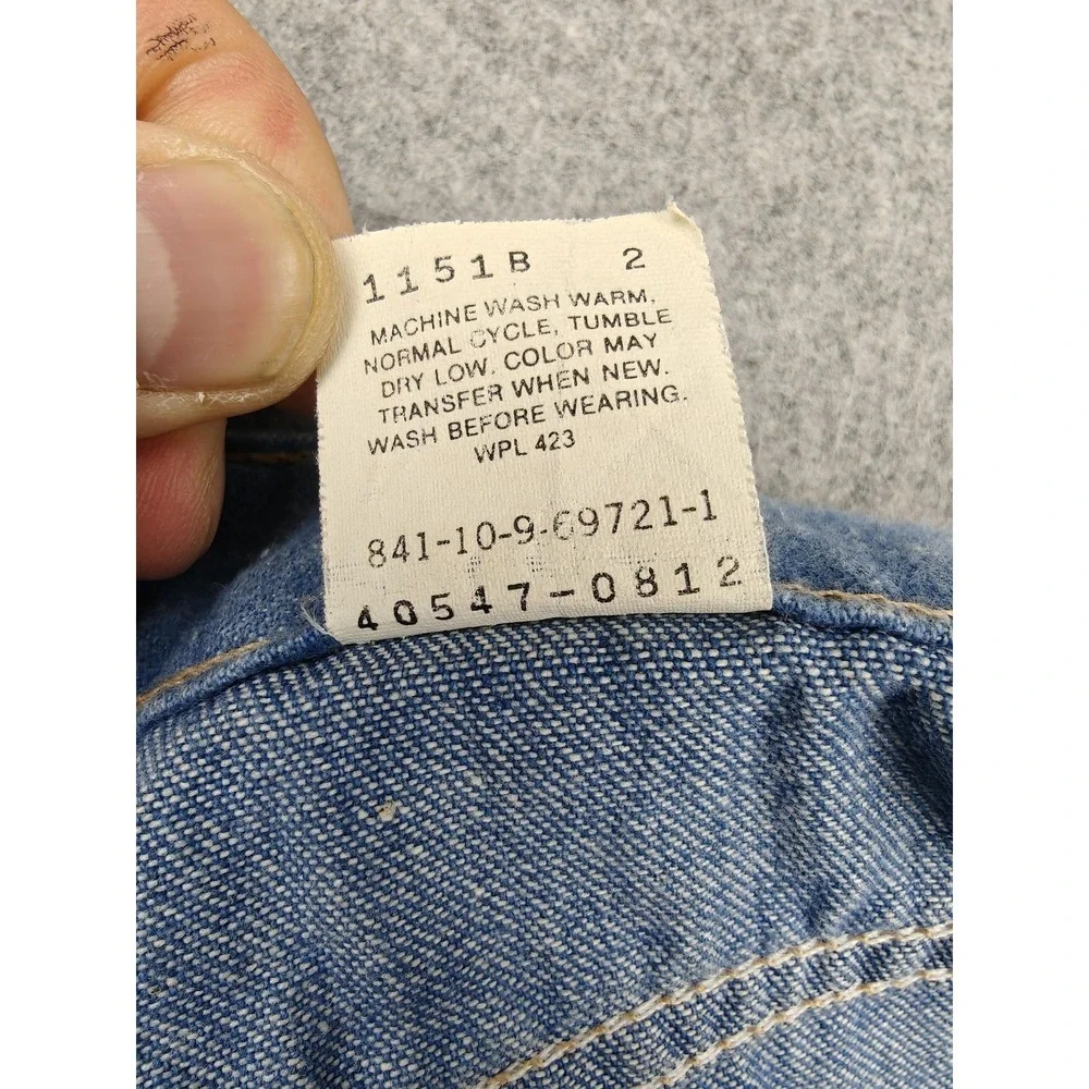 Vintage Levis Jeans Mens 34x32 Light Wash Relaxed Straight Orange Tab‎ Denim
